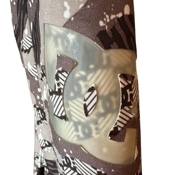 DC EXOTEX 10,000 Brown Camouflage Coat Large Full Zipper Hooded - Picture 2 of 3